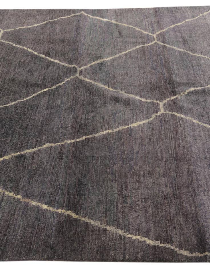 Detail image of  6' 8 x 9' 10  Hand Knotted Darya Wool Rug