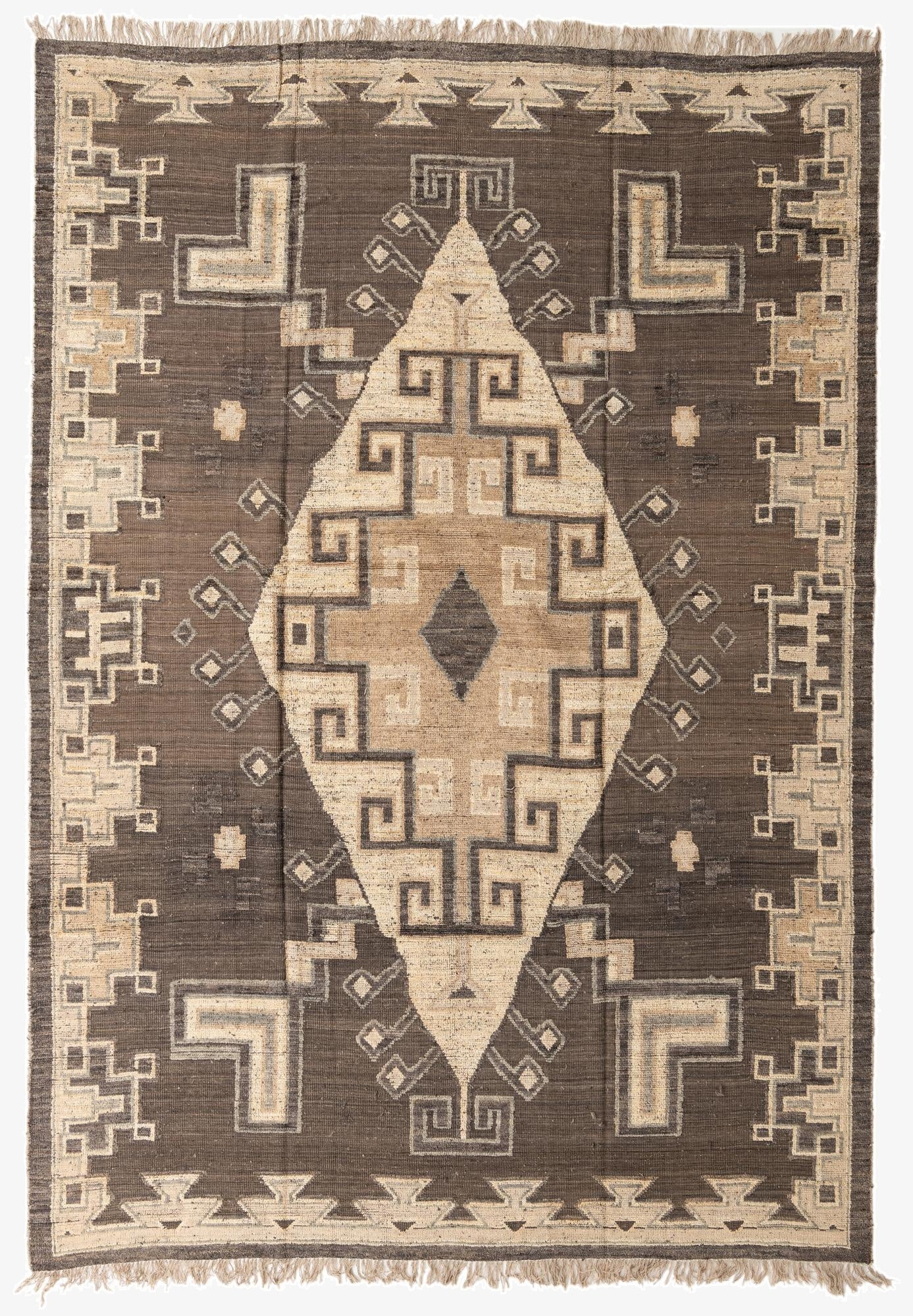  10' x 14' 2  Hand Knotted Darya Wool Rug