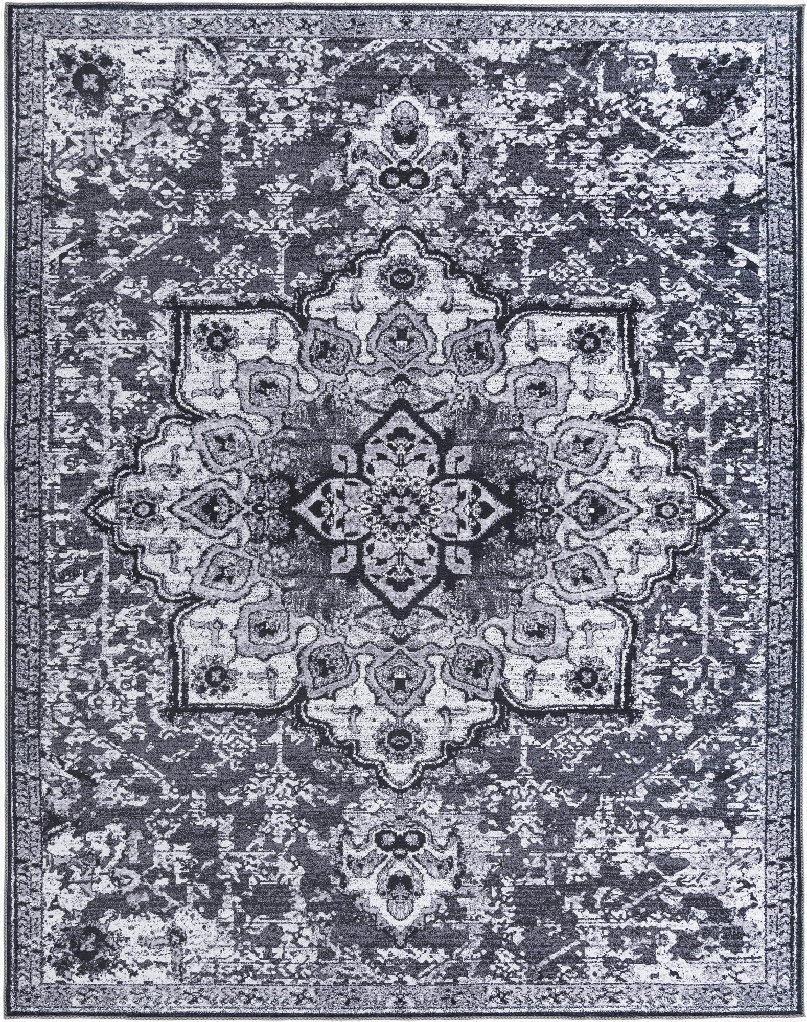  10' 6 x 13'  Washable Francesca Rug