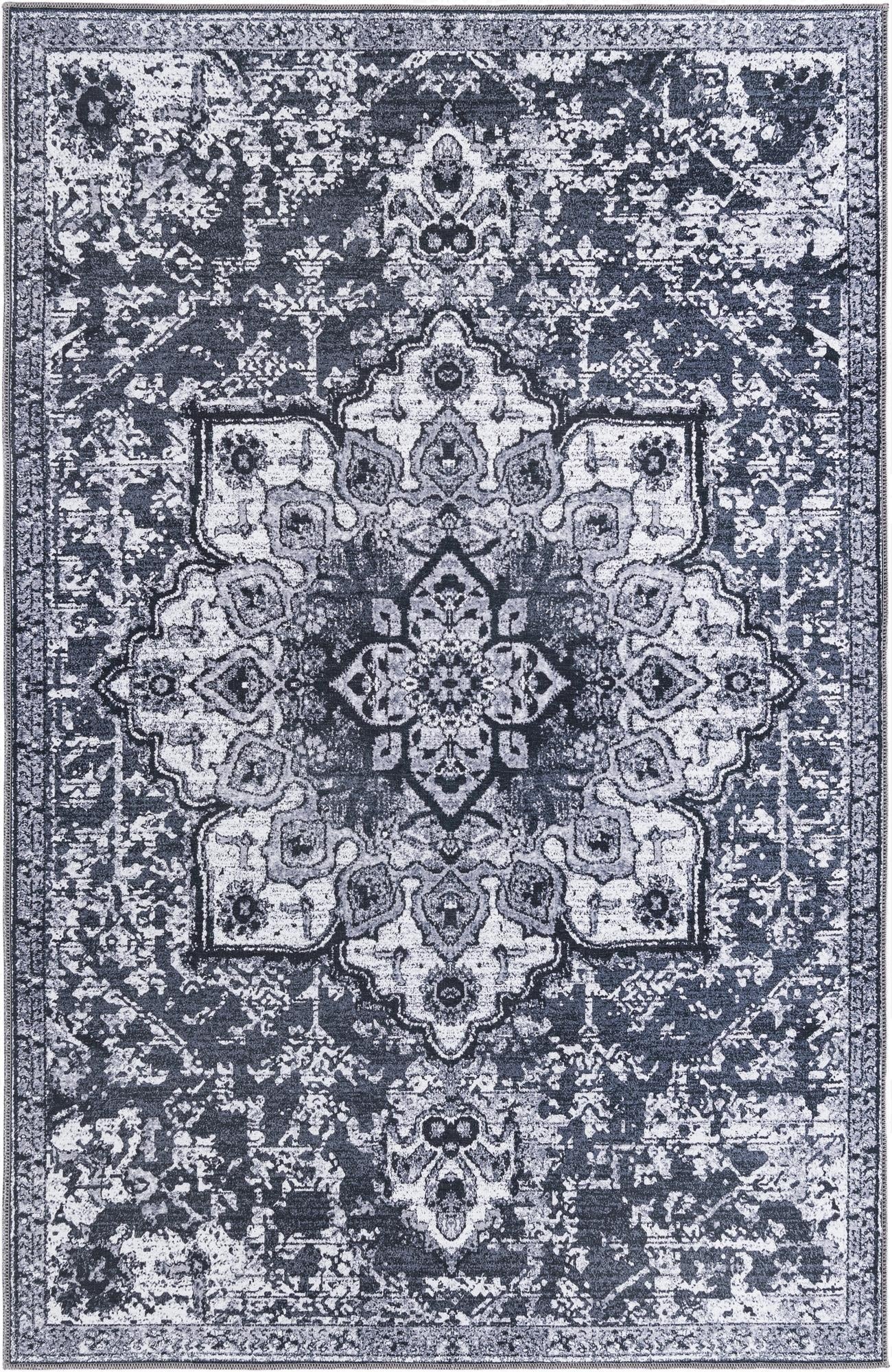  6' x 9'  Washable Francesca Rug