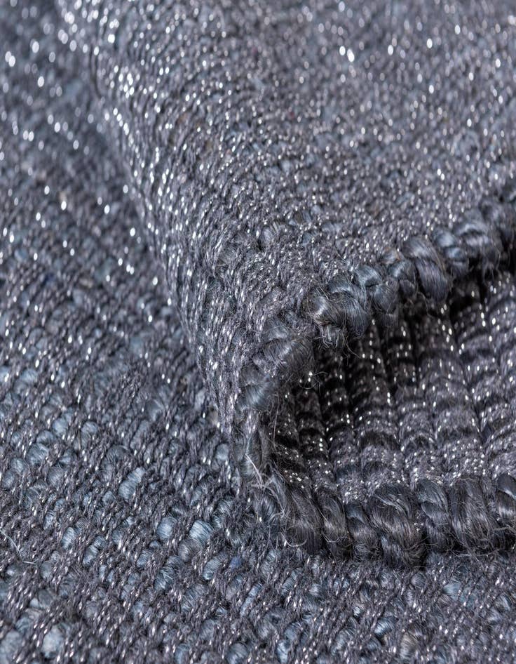 Detail image of 8' x 10' Hand Woven Gilded Jute Rug