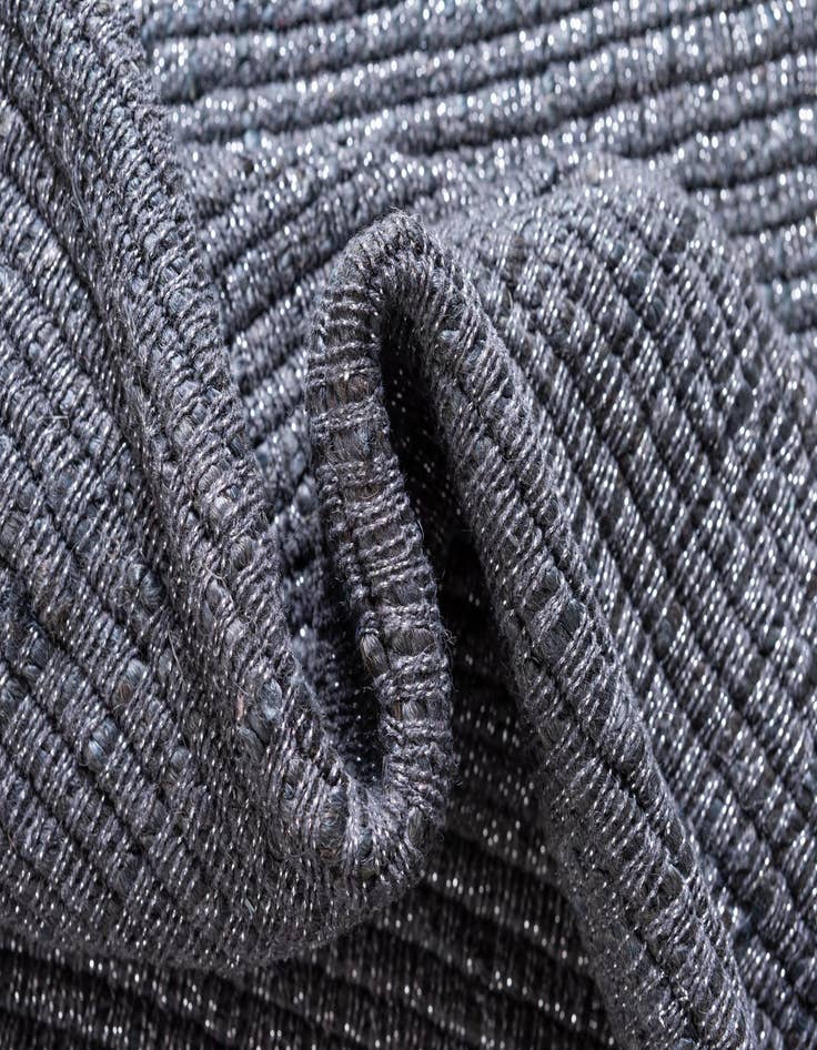 Detail image of 8' x 10' Hand Woven Gilded Jute Rug