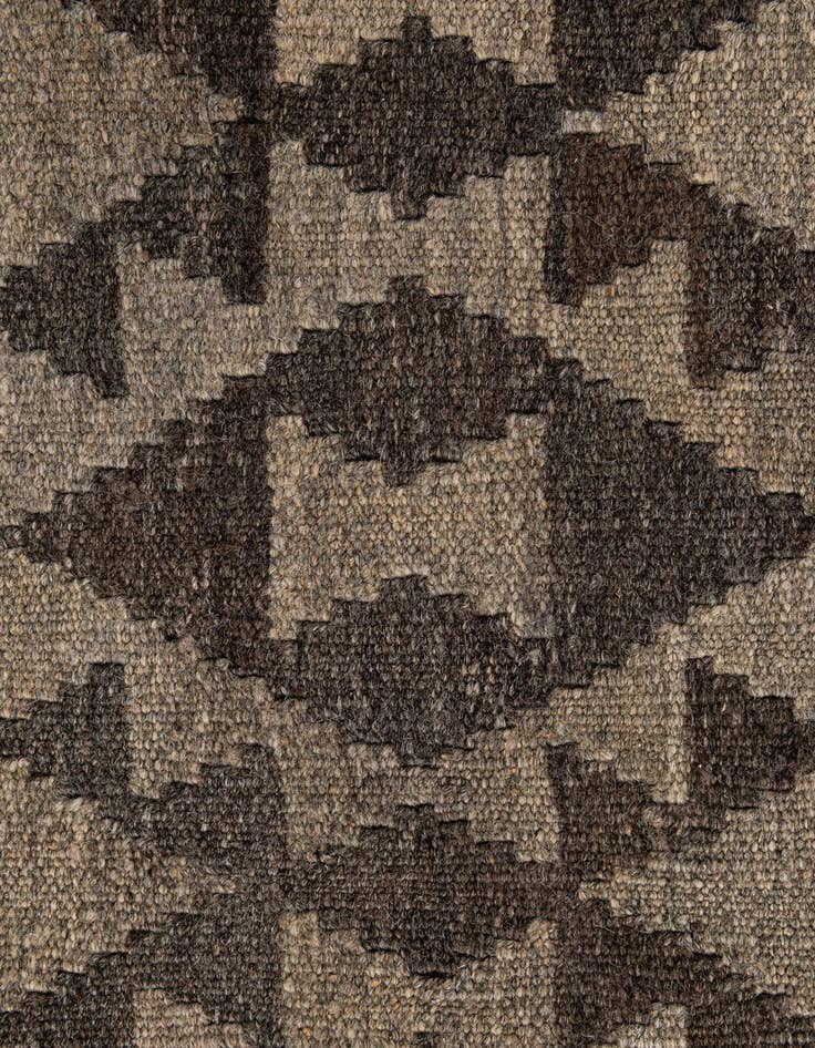 Detail image of  3' 5 x 5' 2  Hand Woven Kilim Maymana Wool Rug