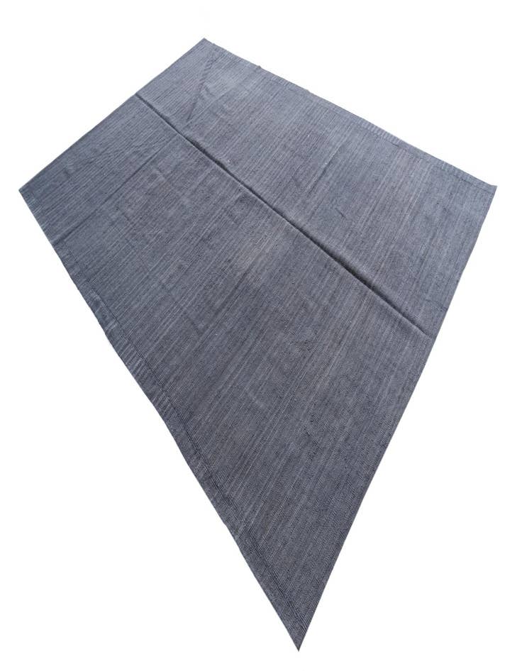 Detail image of  6' 8 x 9' 8  Hand Woven Kilim Modern Wool Rug