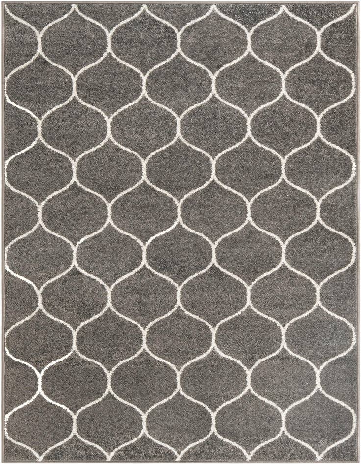 Detail image of  4' x 6' Lattice Frieze Rug