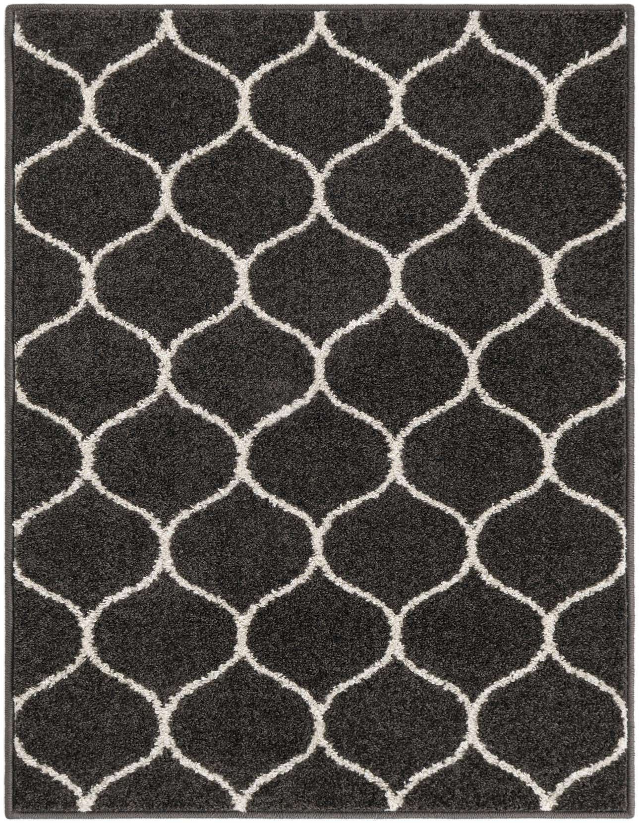 Primary image  2' 5 x 3' 9 Lattice Frieze Rug