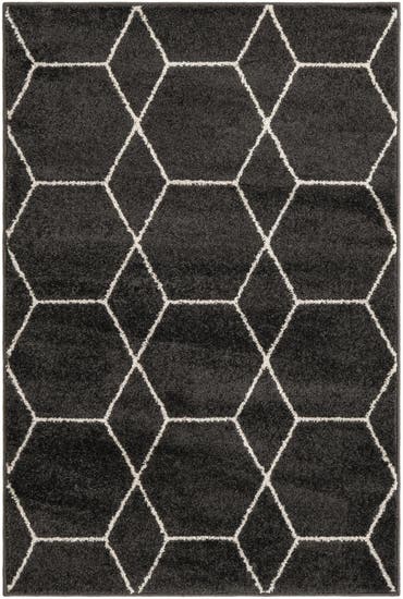  3' x 4' 6 Lattice Frieze Rug