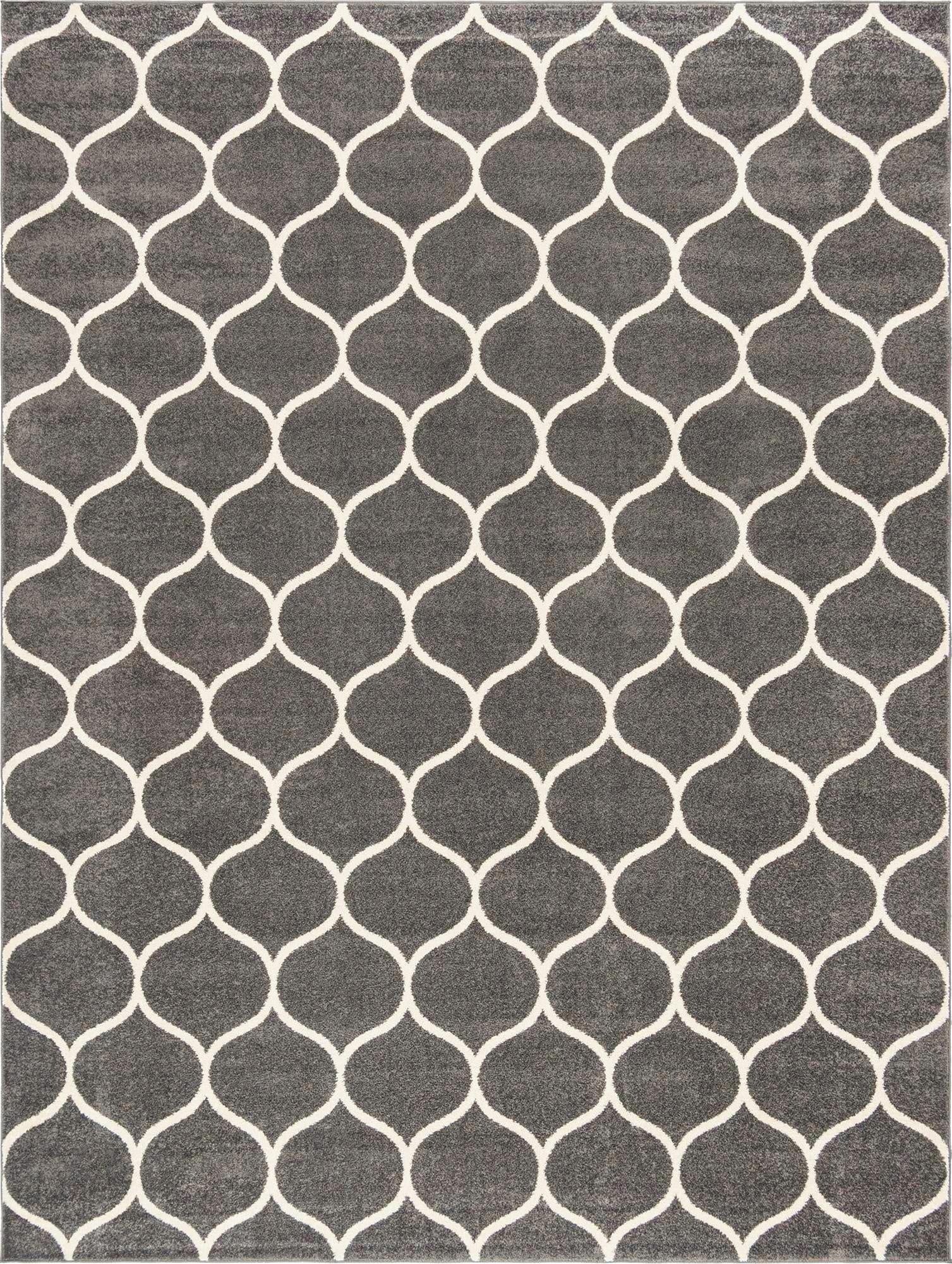 10' x 14' Lattice Frieze Rug