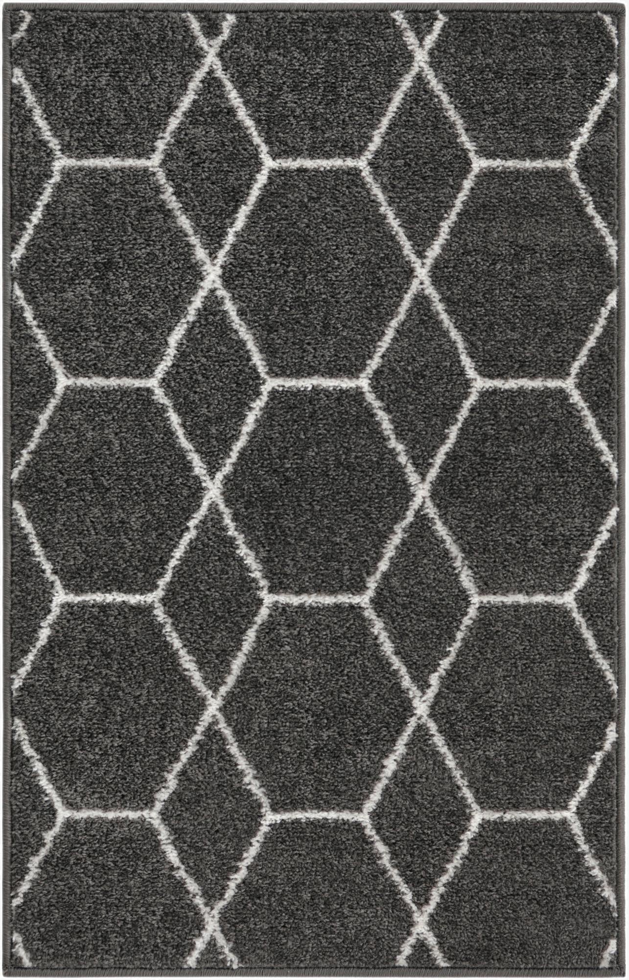  2' x 3' Lattice Frieze Rug