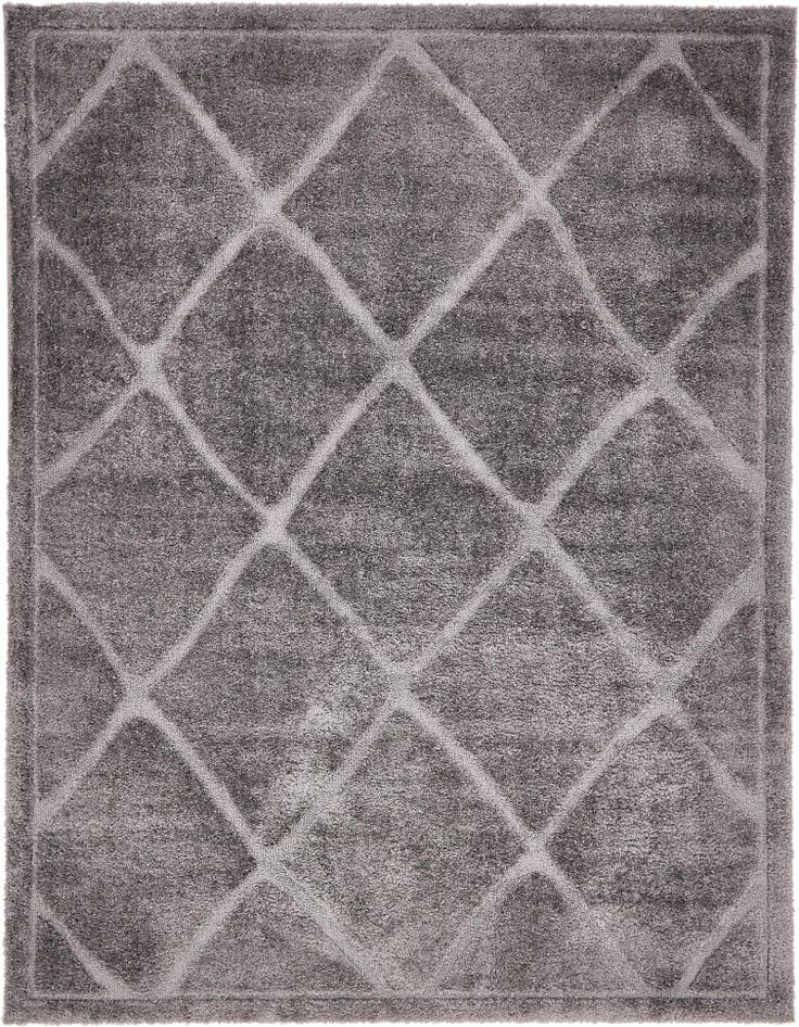 Detail image of  9' x 12' 2 Lattice Shag Rug