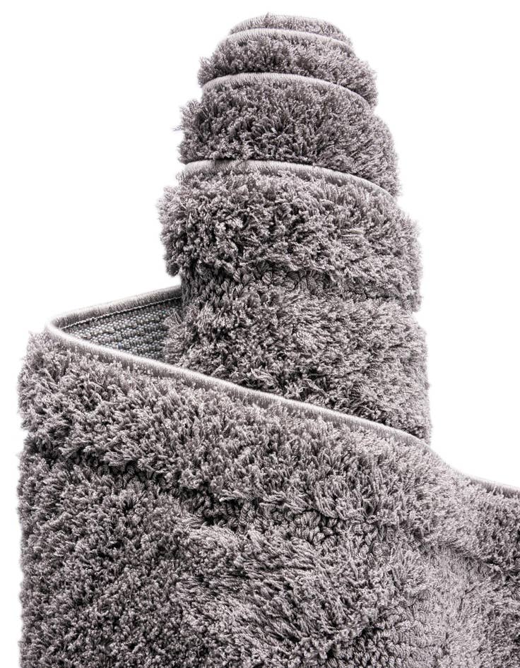 Detail image of  5' x 8' Lattice Shag Rug