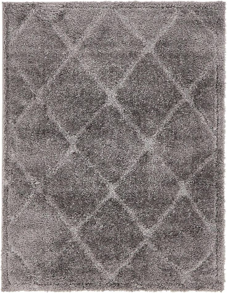Detail image of  4' x 6' Lattice Shag Rug