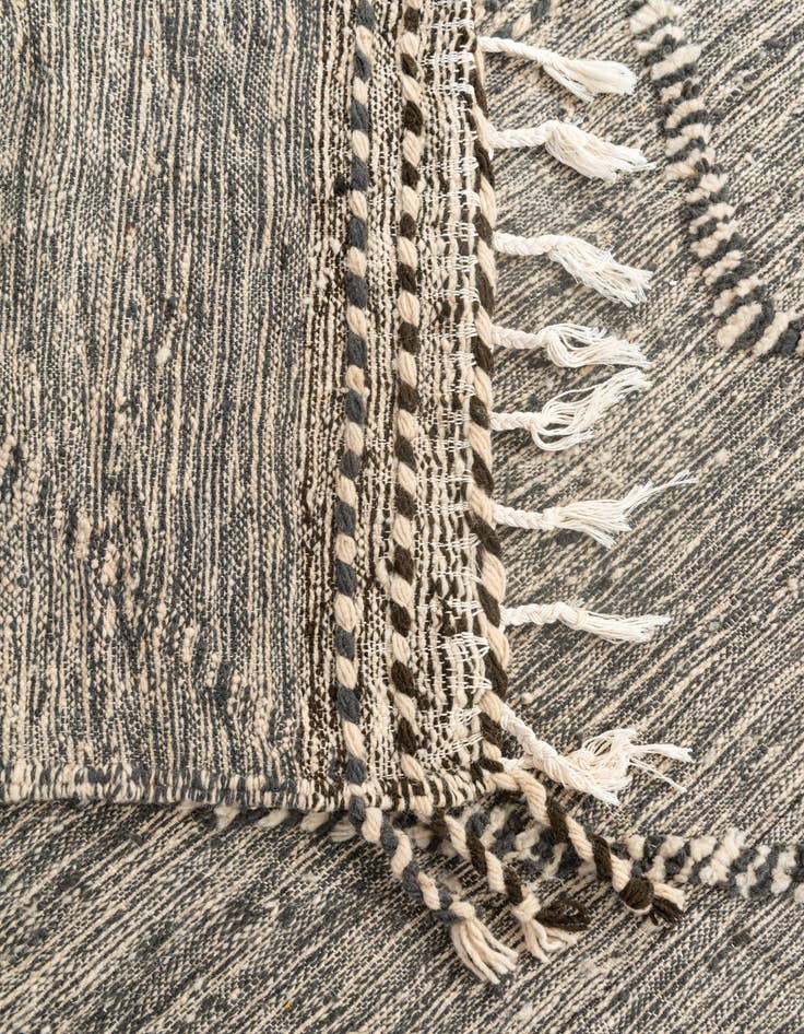 Detail image of  5' x 8' 7  Hand Knotted Moroccan Wool Rug