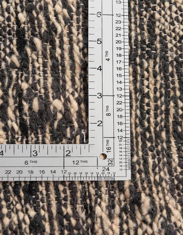 Detail image of  6' 7 x 9' 8  Hand Knotted Moroccan Wool Rug