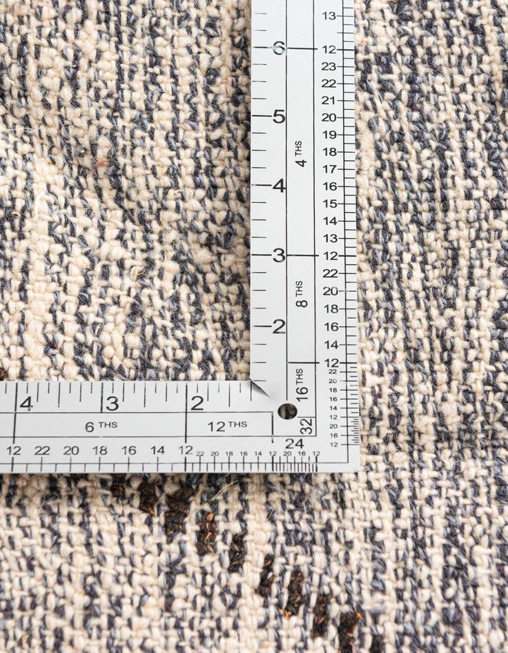 Detail image of  6' 8 x 9' 3  Hand Knotted Moroccan Wool Rug