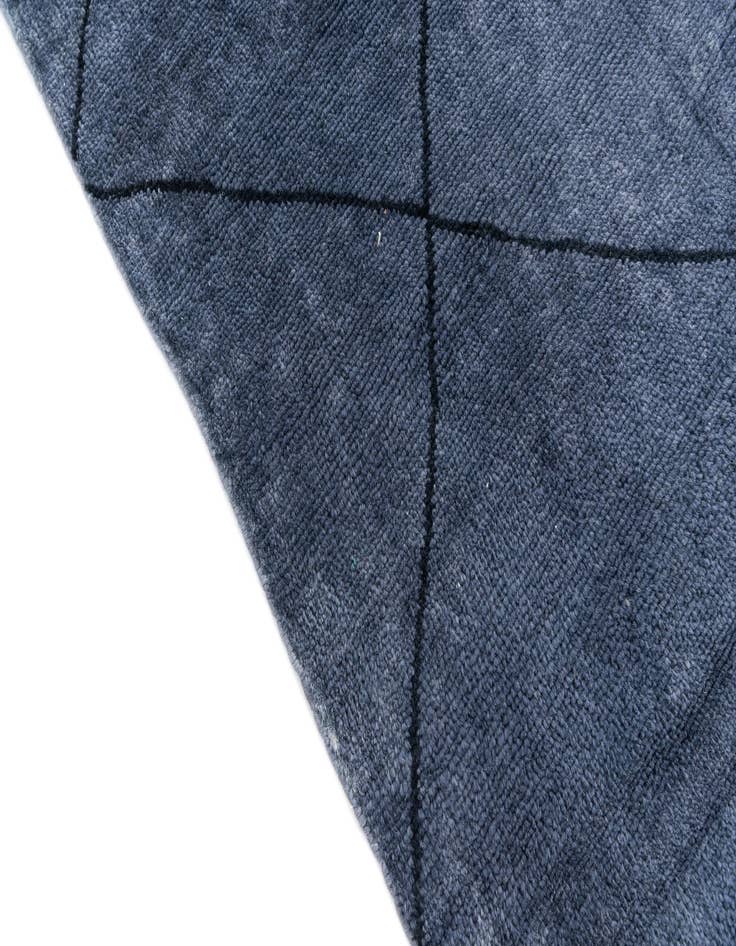 Detail image of  7' 9 x 9' 10  Hand Knotted Moroccan Wool Rug