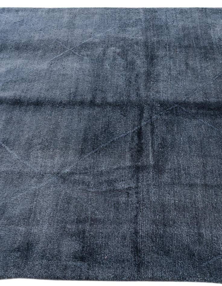 Detail image of 5' 5 x 8' Hand Knotted Moroccan Wool Rug