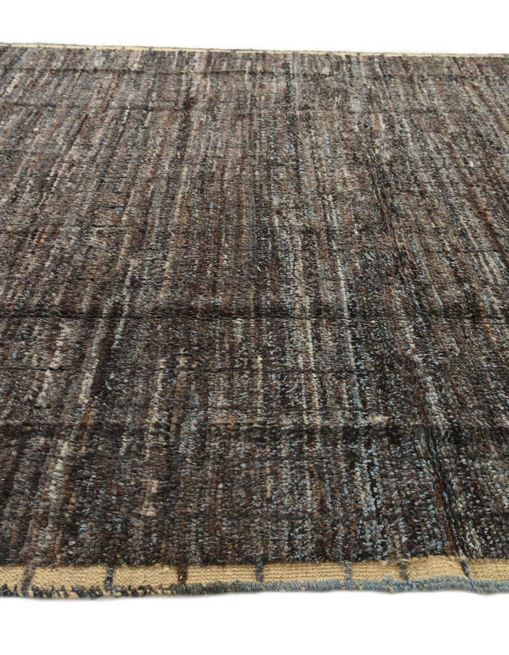 Detail image of  8' 1 x 10' 8  Hand Knotted Moroccan Wool Rug