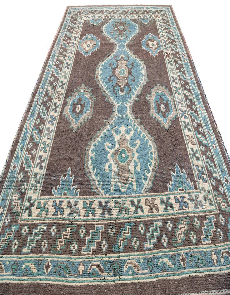 Detail image of  9' x 12' 4  Hand Knotted Moroccan Wool Rug