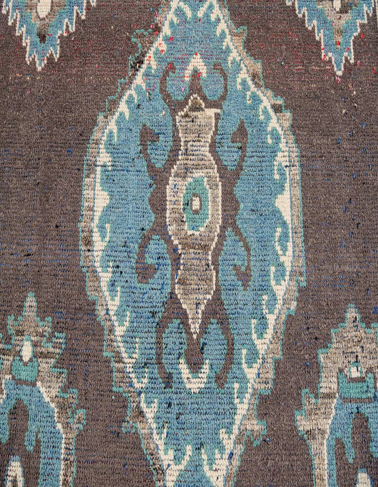 Detail image of  9' x 12' 4  Hand Knotted Moroccan Wool Rug