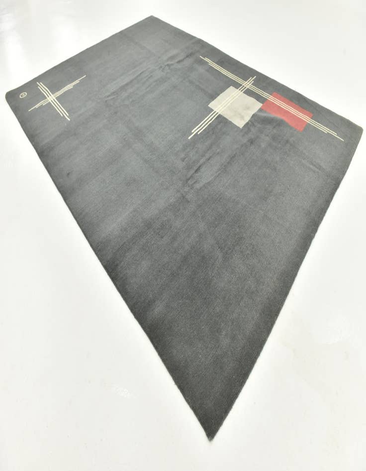 Detail image of  8' 2 x 11' 7  Hand Knotted Nepal Wool Rug