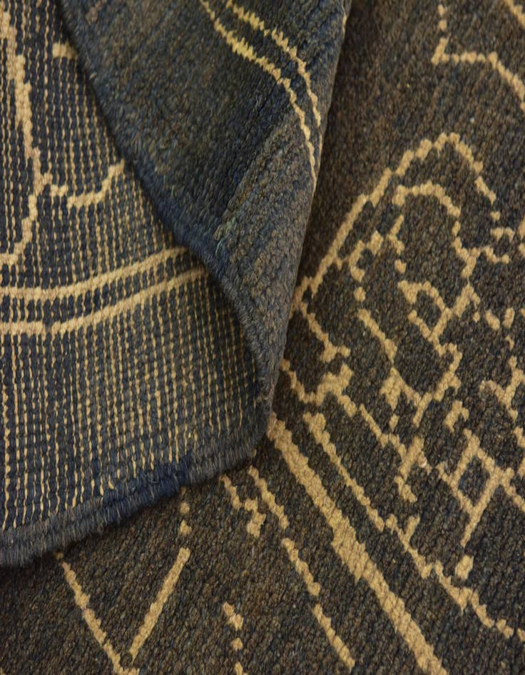 Detail image of  10' 9 x 15' 8  Hand Knotted Oushak Wool Rug