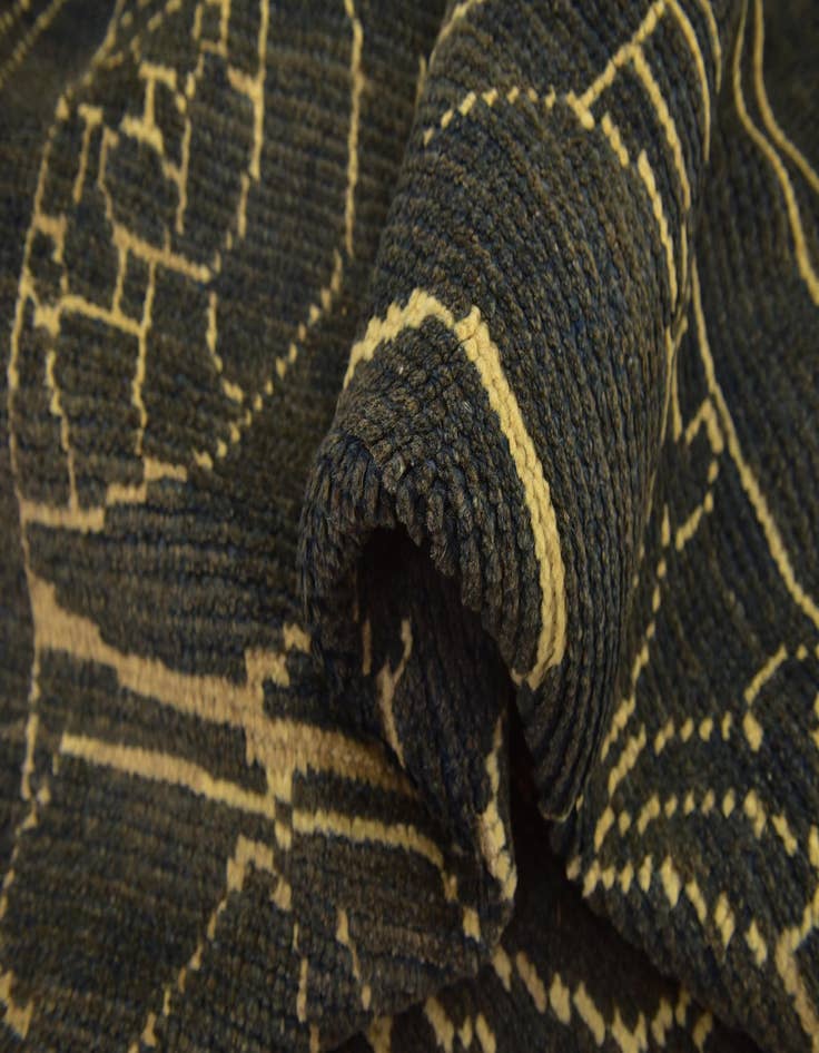 Detail image of  10' 9 x 15' 8  Hand Knotted Oushak Wool Rug