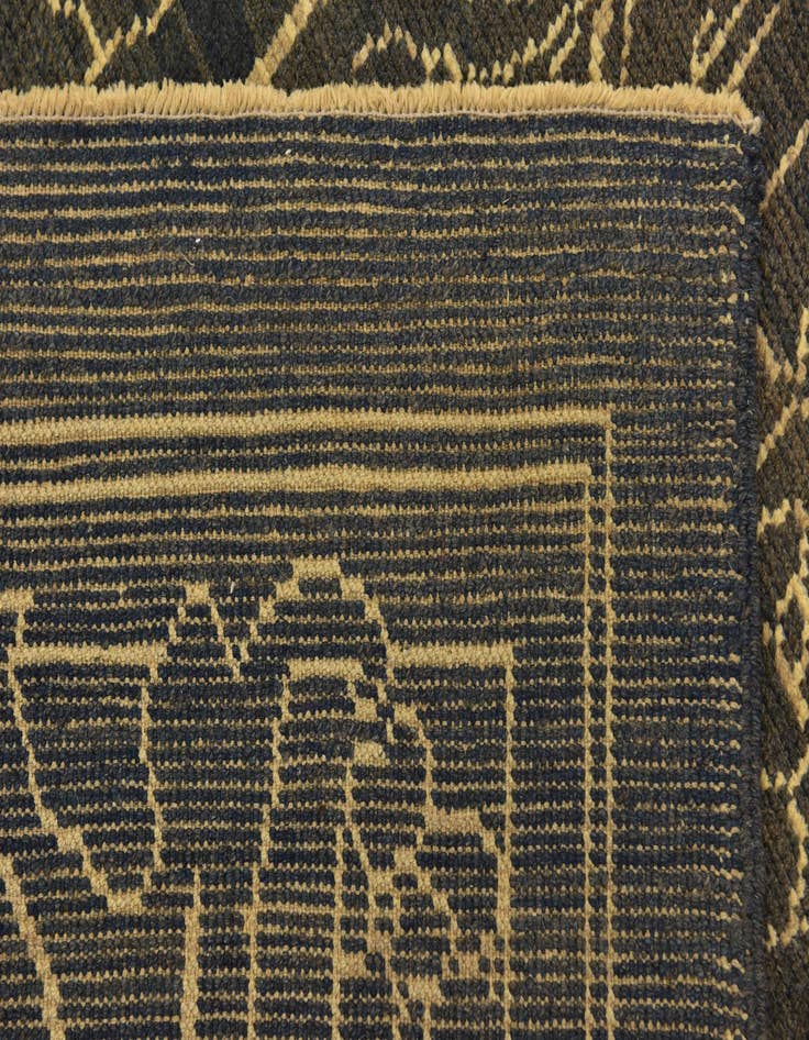 Detail image of  10' 9 x 15' 8  Hand Knotted Oushak Wool Rug