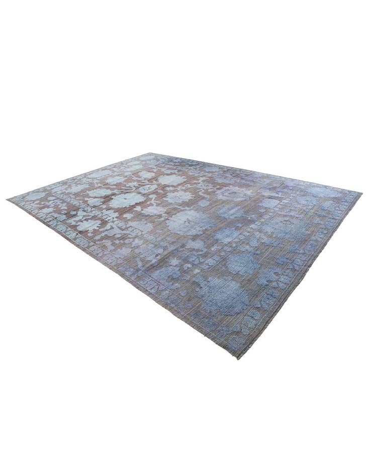 Detail image of  10' 3 x 14' 4  Hand Knotted Oushak Wool Rug