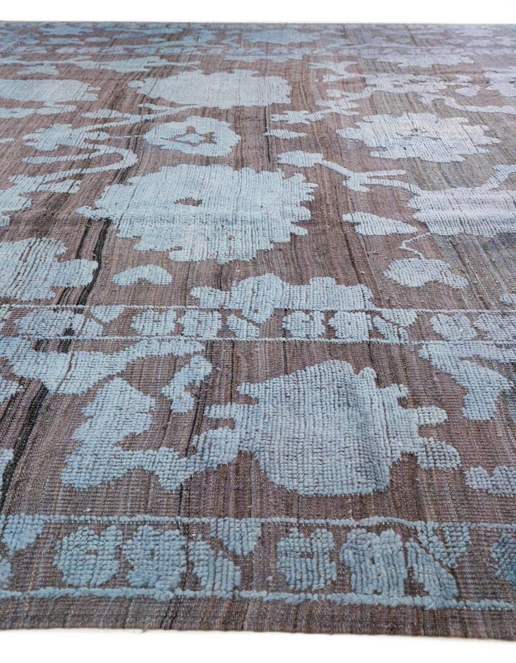 Detail image of  10' 3 x 14' 4  Hand Knotted Oushak Wool Rug