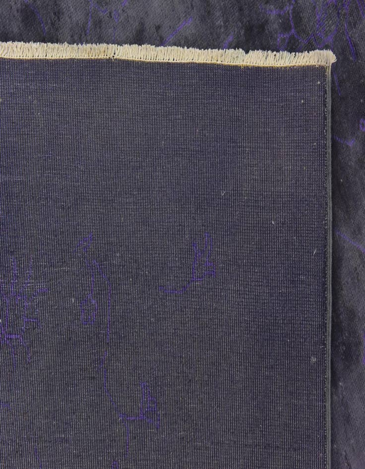 Detail image of  4' 10 x 6' 2  Hand Knotted Over-Dyed Ziegler Rug