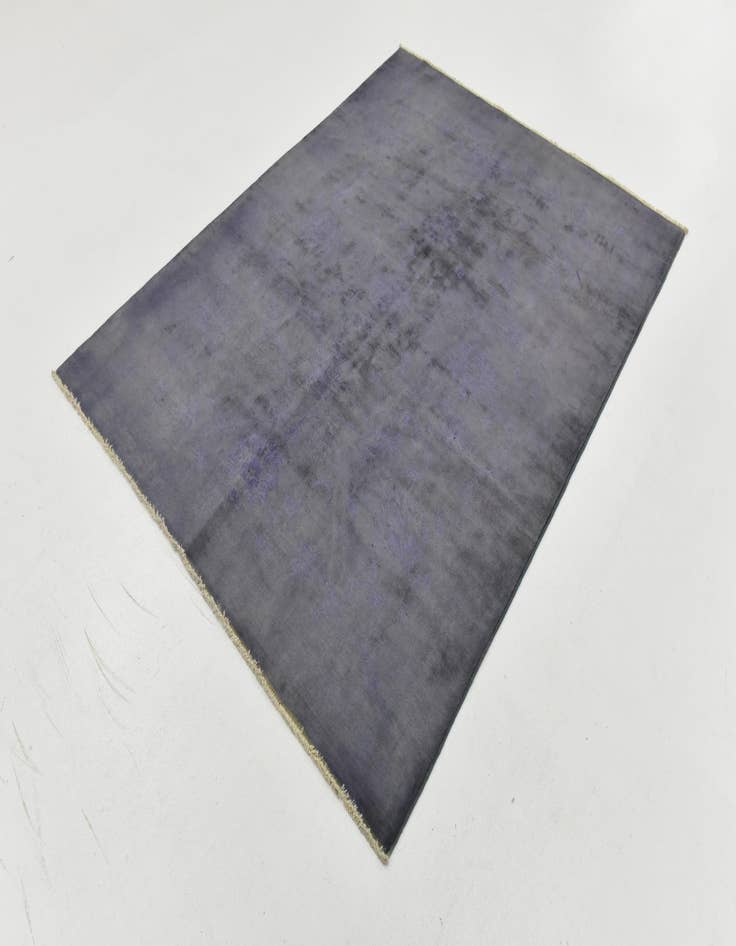 Detail image of  4' 10 x 6' 2  Hand Knotted Over-Dyed Ziegler Rug