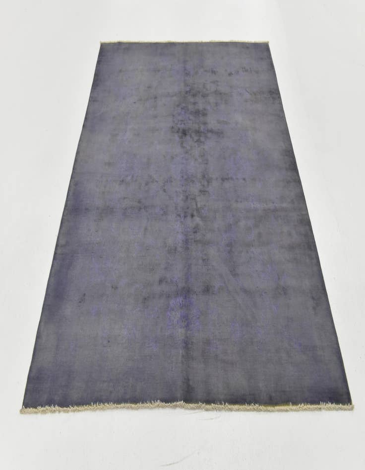 Detail image of  4' 10 x 6' 2  Hand Knotted Over-Dyed Ziegler Rug