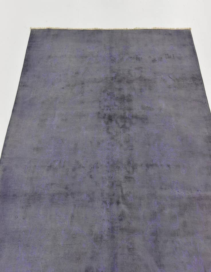 Detail image of  4' 10 x 6' 2  Hand Knotted Over-Dyed Ziegler Rug