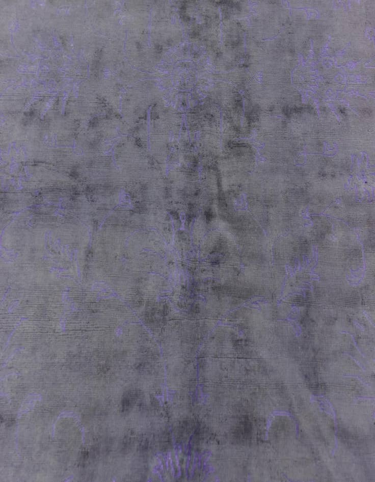 Detail image of  4' 10 x 6' 2  Hand Knotted Over-Dyed Ziegler Rug