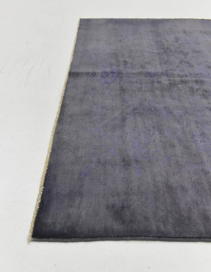 Detail image of  4' 10 x 6' 2  Hand Knotted Over-Dyed Ziegler Rug