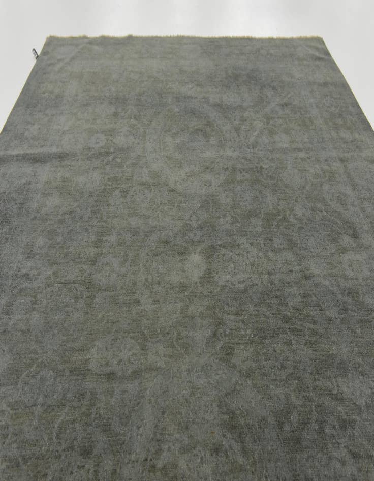 Detail image of  6' x 8' 10  Hand Knotted Over-Dyed Ziegler Rug