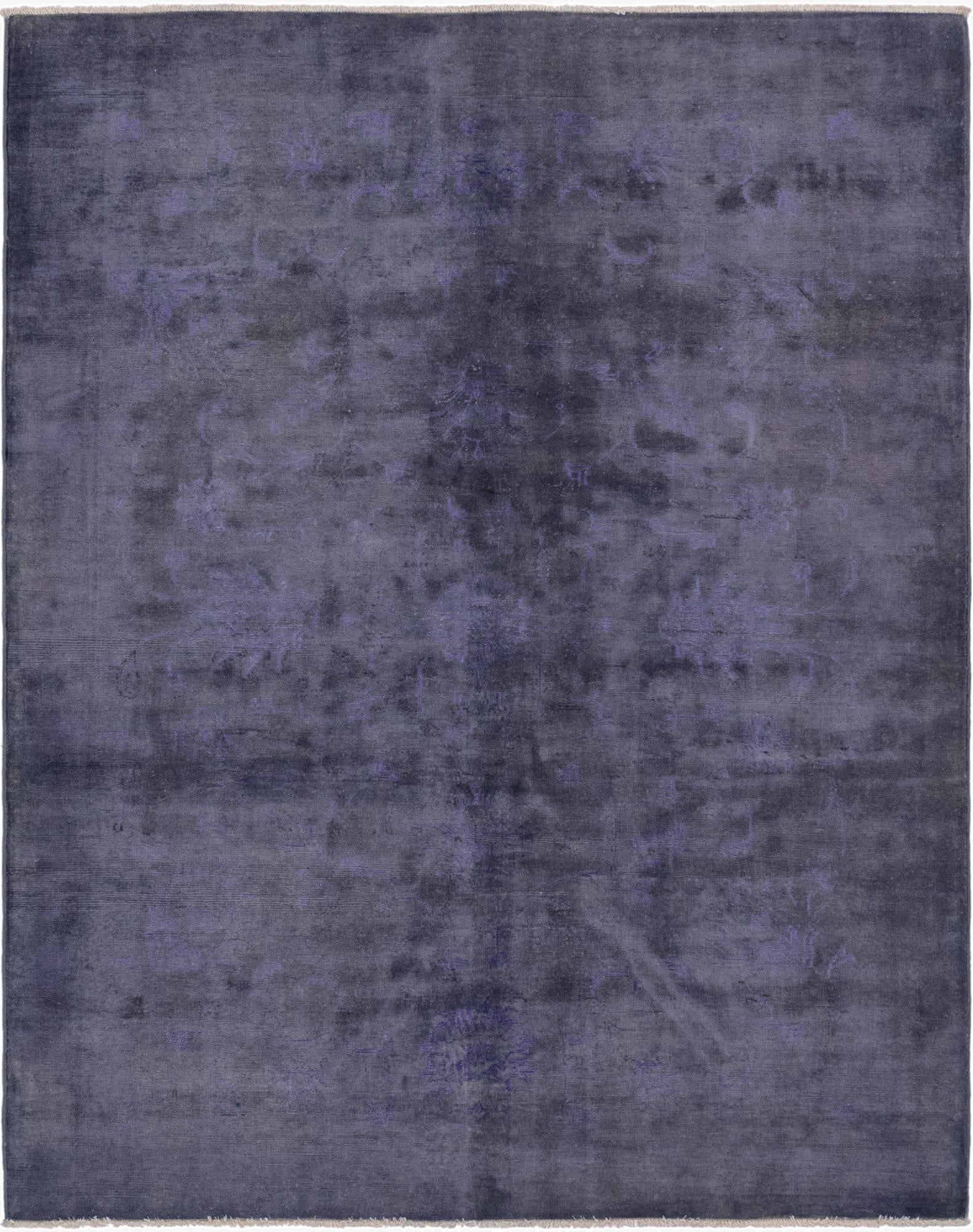  4' 10 x 6' 2  Hand Knotted Over-Dyed Ziegler Rug