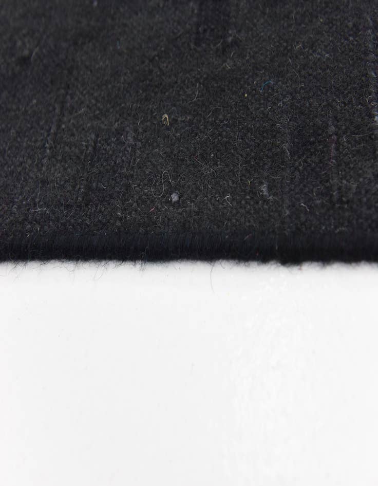 Detail image of  7' 3 x 10'  Hand Woven Patchwork Wool Rug