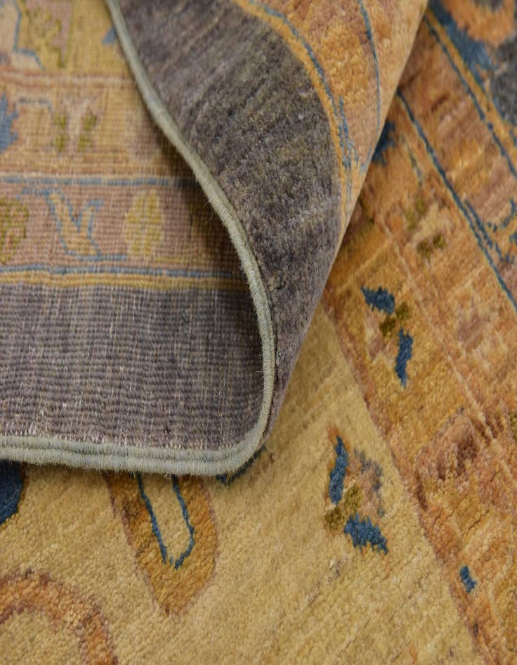 Detail image of 16' 7 x 22' 3 Hand Knotted Peshawar Ziegler Oriental Rug
