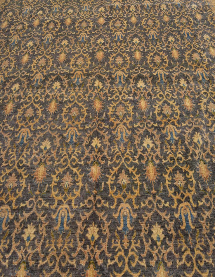Detail image of 16' 7 x 22' 3 Hand Knotted Peshawar Ziegler Oriental Rug