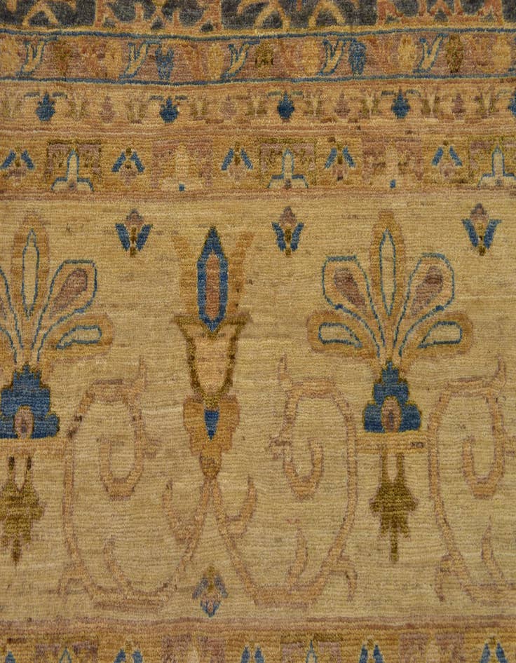 Detail image of 16' 7 x 22' 3 Hand Knotted Peshawar Ziegler Oriental Rug