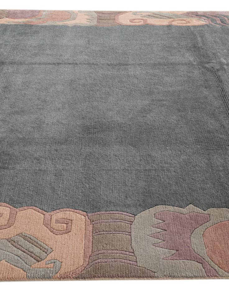 Detail image of  8' 3 x 11' 4  Hand Knotted Tibet Wool Rug