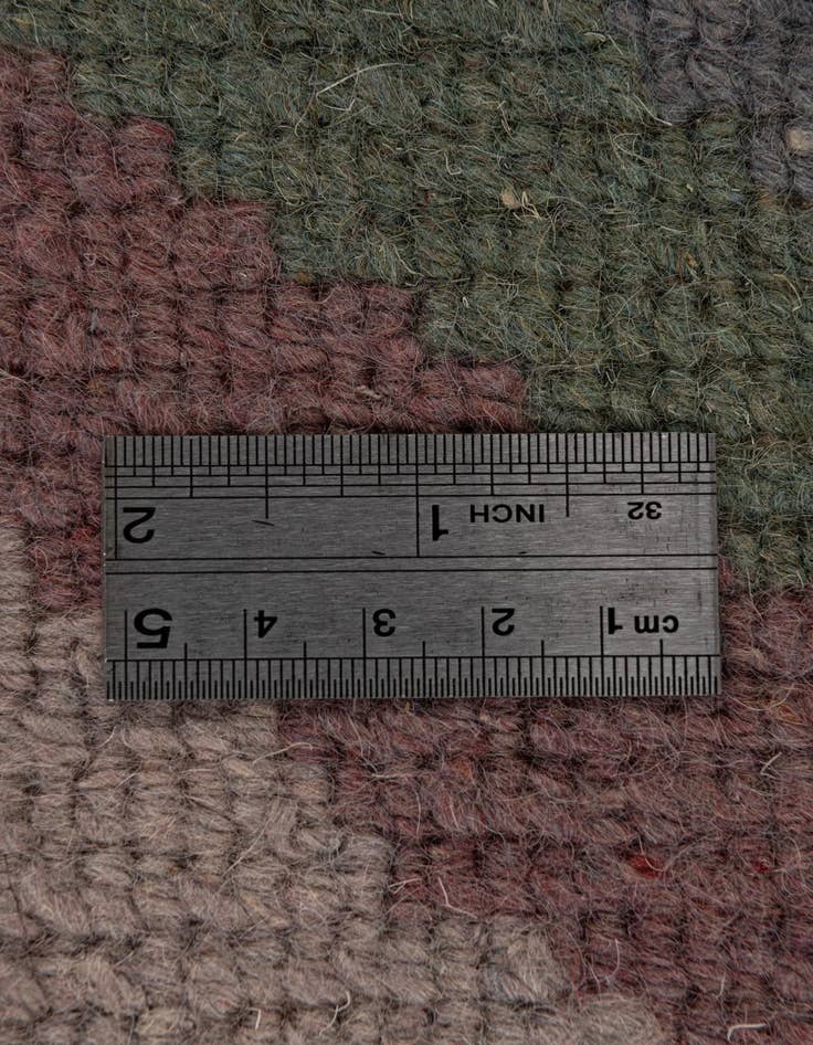 Detail image of  6' 8 x 9' 9  Hand Knotted Tibet Wool Rug