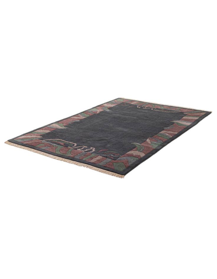 Detail image of  6' 8 x 9' 9  Hand Knotted Tibet Wool Rug