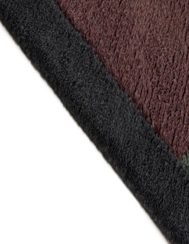 Detail image of  6' 8 x 9' 9  Hand Knotted Tibet Wool Rug