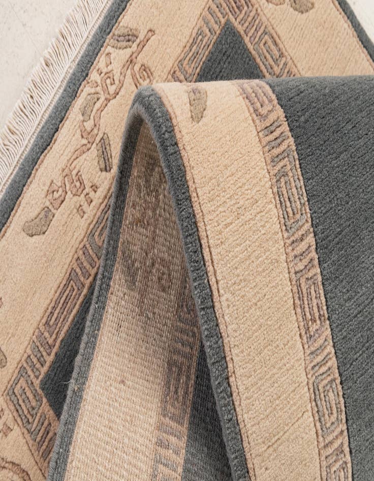 Detail image of  2' 5 x 4' 7  Hand Knotted Tibet Wool Rug