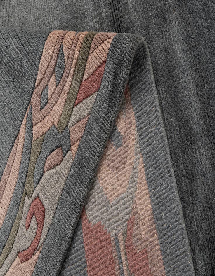 Detail image of  8' 2 x 11' 3  Hand Knotted Tibet Wool Rug