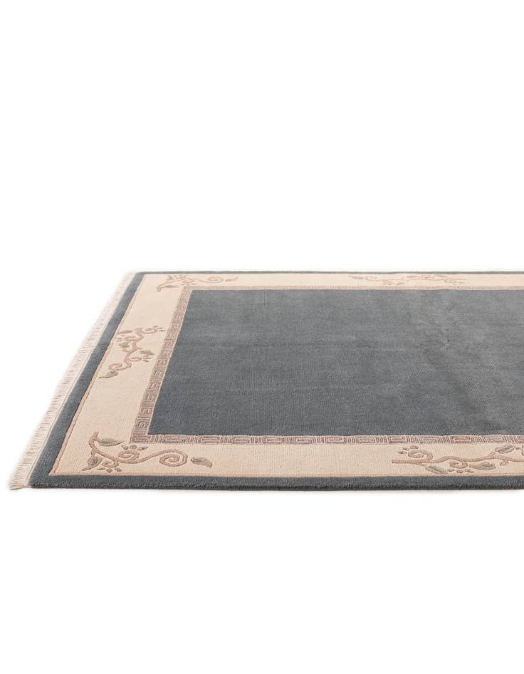 Detail image of  5' 7 x 7' 10  Hand Knotted Tibet Wool Rug