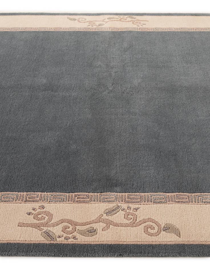 Detail image of  5' 7 x 7' 10  Hand Knotted Tibet Wool Rug